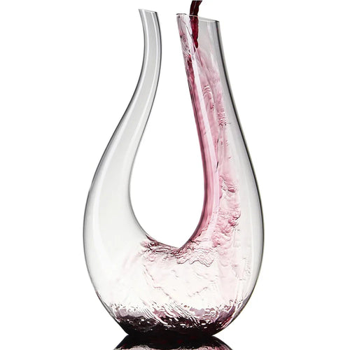 Carafe à Vin Rouge en Cristal